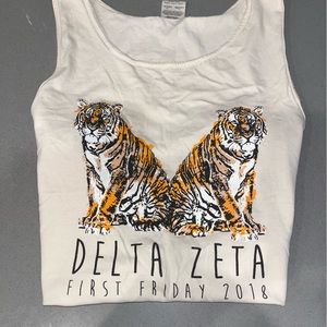 Clemson delta zeta Friday Friday tank